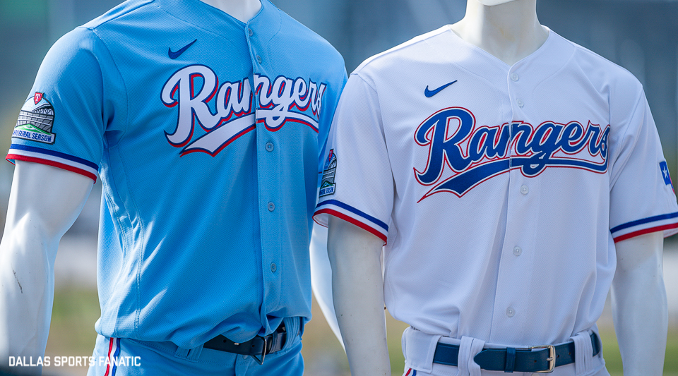 texas rangers new uniforms